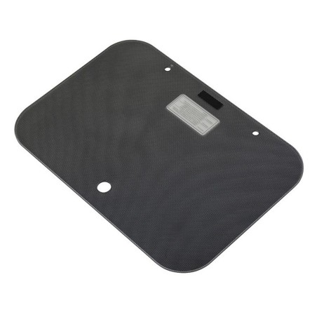 Glasdeckel, 2 Brenner, Schwarz RAL9005, Dometic Kochfeld - 105313627