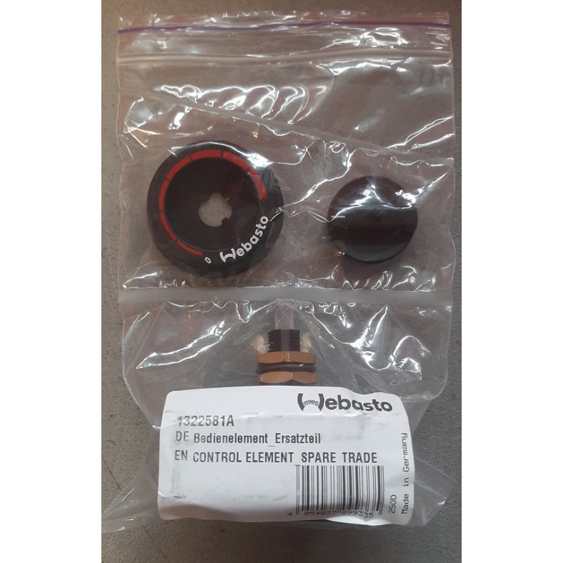 Elemento de mando estándar WEBASTO interruptor...