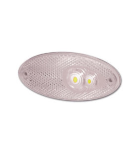 Luce ingombro anteriore bianca HELLA 101,6 x 45 ovale