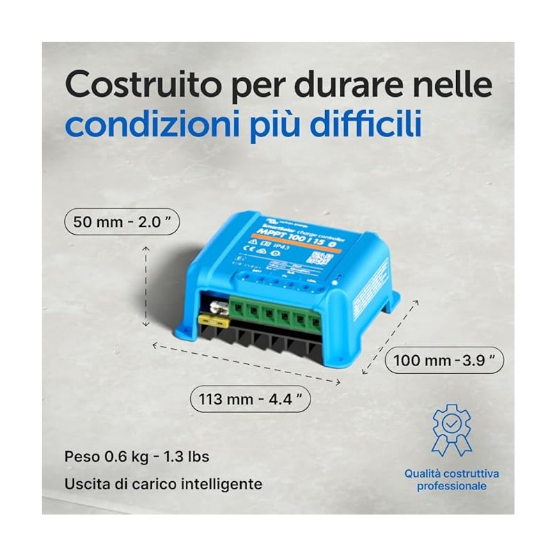 Contrôleur de charge solaire Victron MPPT...