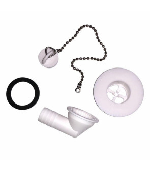 Piletta BAGNO 30 mm curva PG 20 mm completa