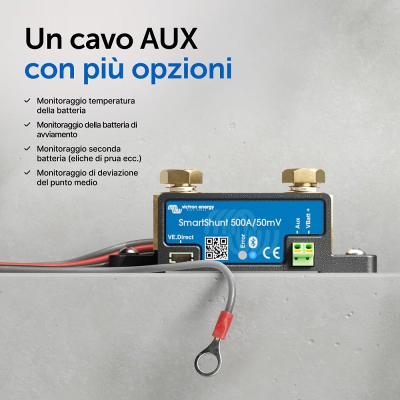 VICTRON SmartShunt 500A - 50 mV IP21 - Battery...