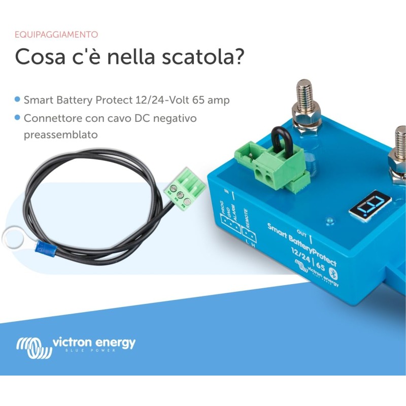 Smart Battery Protect 12/24V 65A Bluetooth...