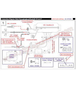 Diesel Air Heater Kit PLANAR KIT ALTA ALTOTA 2D-12 + Comfort Control Panel 12V