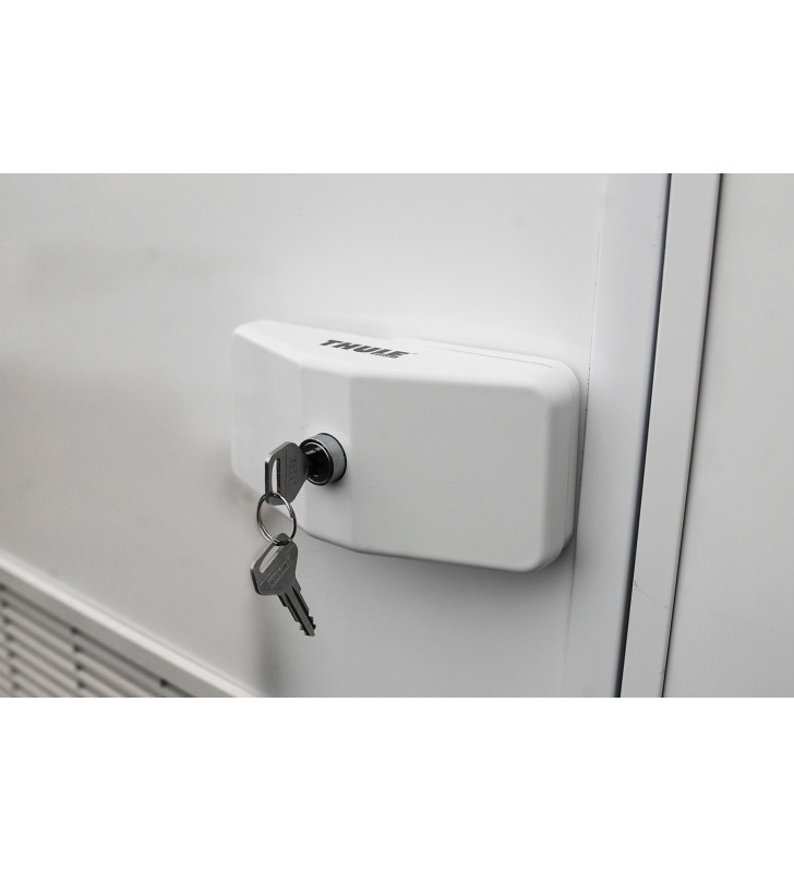 Cerradura de puerta THULE con contraplaca de 3...
