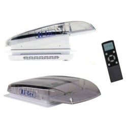 Ojo de buey con ventilador PLUS FAN 400X400 - CRYSTAL 12 V