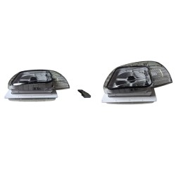 Hublot avec ventilateur PLUS FAN 400X400 - CRYSTAL 12 V 2