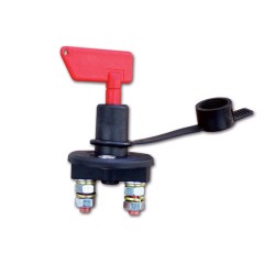 100 A battery switch with removable key