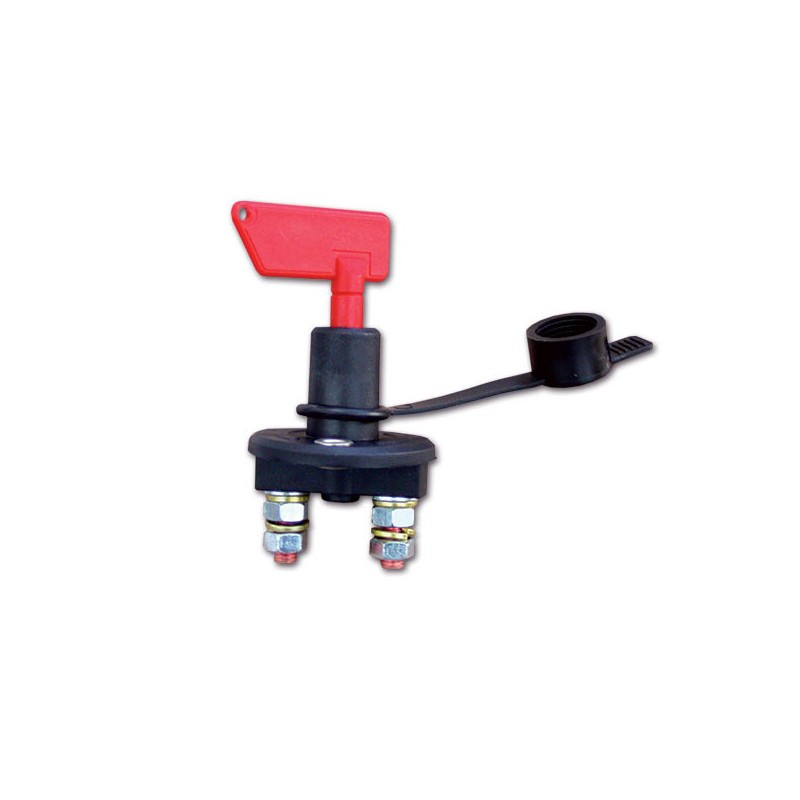 100 A battery switch with removable key