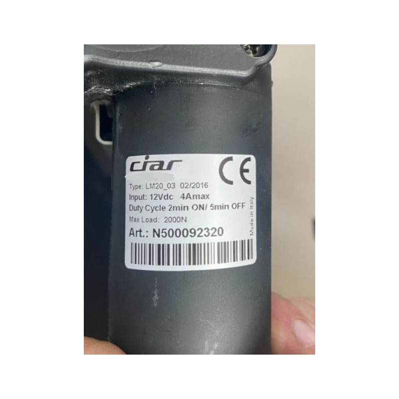 CIAR ATTUATORE LM20_03 CORSA 125 CHIUSURA 350...