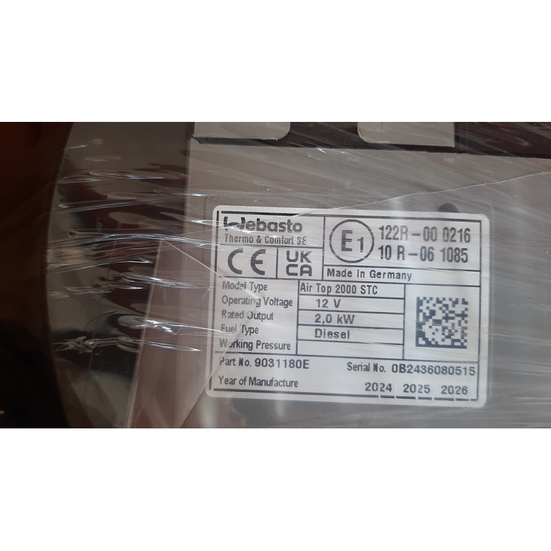 Kraftstoffheizung Air Top 2000 Diesel...