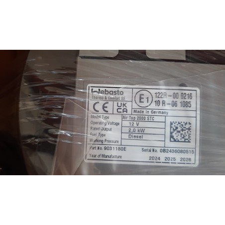 Calentador de combustible Air Top 2000 diésel STC-Kit Comfort