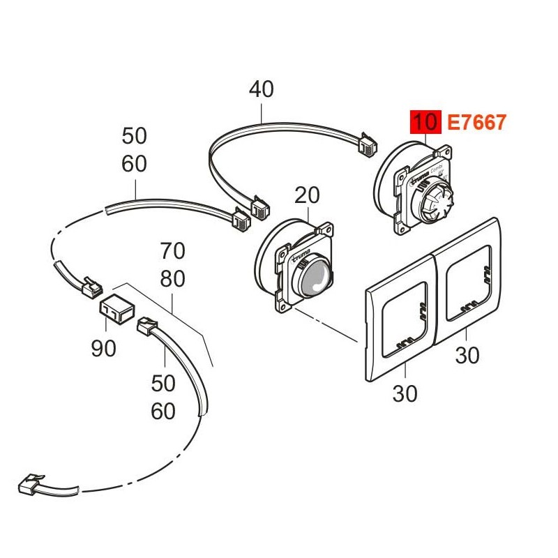 Control combinado de gas y diésel C4/C6...