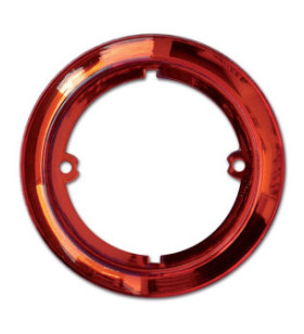 Orange decorative ring for lights Ø 95 mm