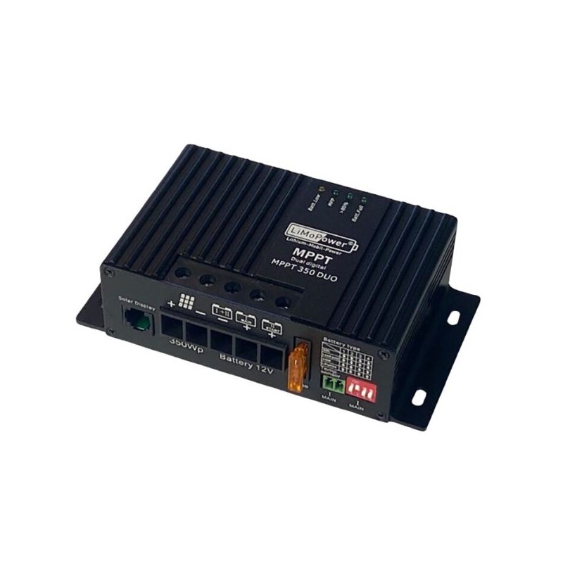 SOLARA - 350W DUAL BATTERY MPPT Solar Charge...
