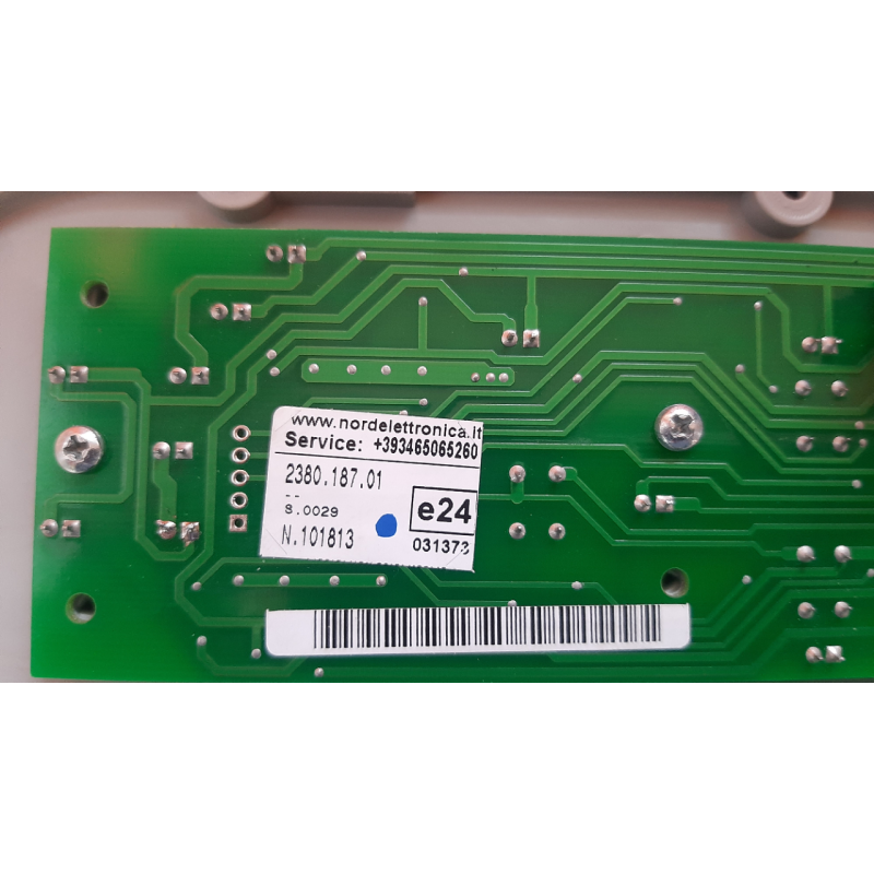 2380.187.01 NE187 PLA Control Panel