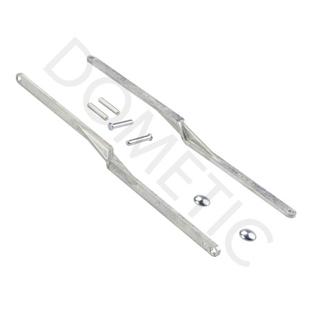 KIT DE BRAZO DERECHO/IZQUIERDO DOMETIC CON FIJACIONES MIDI HEKI, MANIVELA Y ELECTRICIDAD BG1714