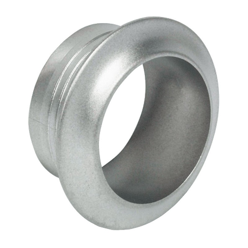 Rosette 16 mm Nickel matt für Druckschloss