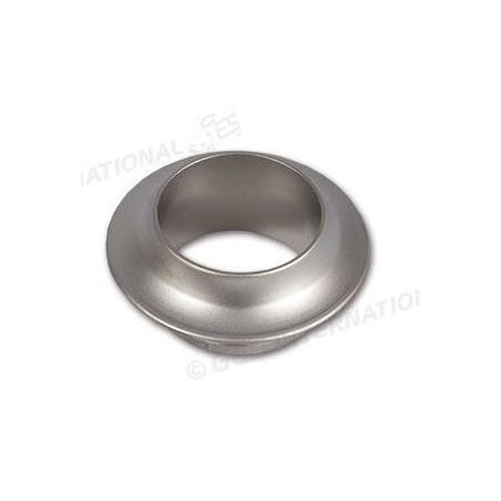 Roseta 16 mm níquel mate para cerradura de pulsador