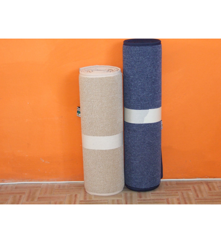 Carpeted linear guides