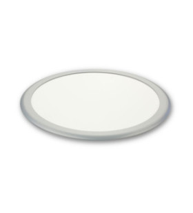 LED panel ceiling light Ø 217 aluminum 4000K