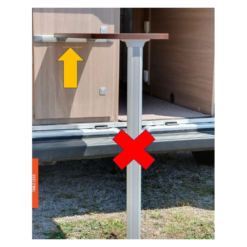 Kit de connexion de table gris MITO - LIPPERT...