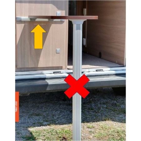 MITO - LIPPERT 15560 grey table connection kit