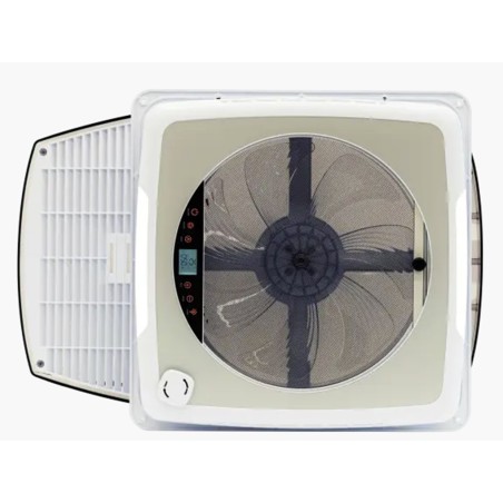 VECHLINE LUXURY BLACK PORTHOLE 40X40CM MOTORIZED 12V