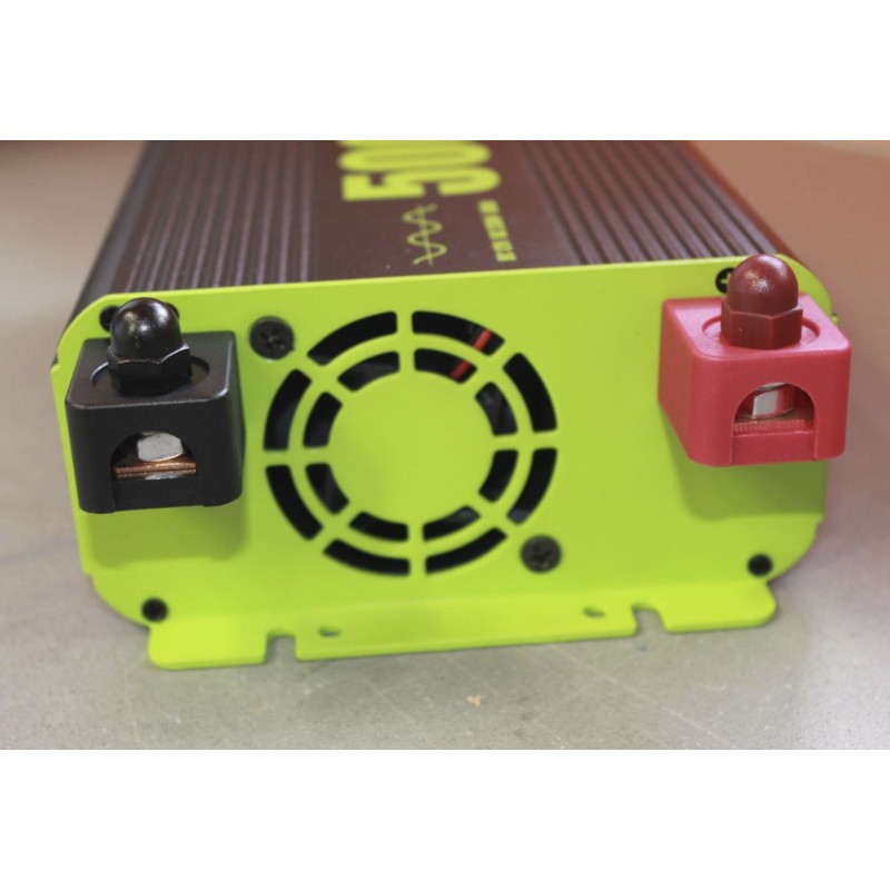 POWERLIB - Pure Wave Inverter 12 V 500 W SCHUKO...