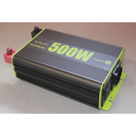 POWERLIB - Inversor de onda pura 12 V 500 W Toma SCHUKO
