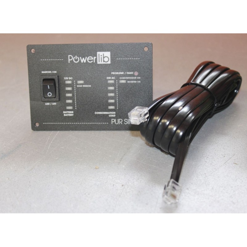 POWERLIB - Inverter Onda Pura 12 V 500 W presa...