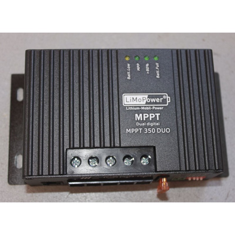 SOLARA - 350W DUAL BATTERY MPPT Solarladeregler...