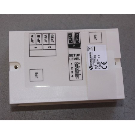 1551.259.03 MODULO LUCI NE259 RIDOTTO+2a LINEA LUCI DIMMER