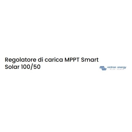 SCC110050210 Victron MPPT 100/50A Bluetooth Energy SmartSolar Regolatore di carica solare 12/24V