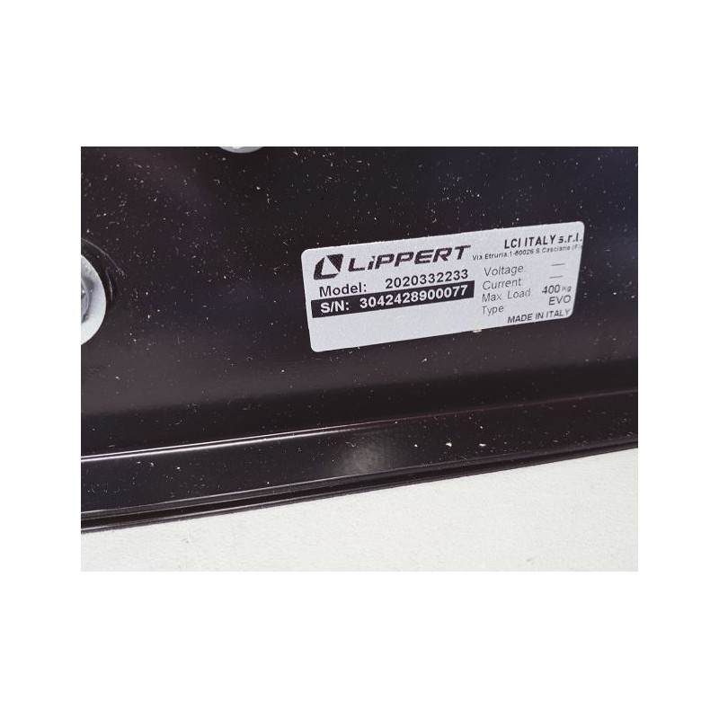 BED PLAN HEIGHT VARIATOR MANUAL DEVICE MOD. 12595