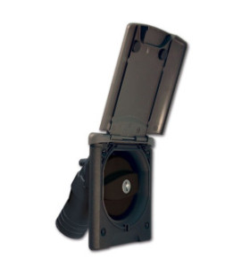 External intake for diesel fuel with dark gr plug