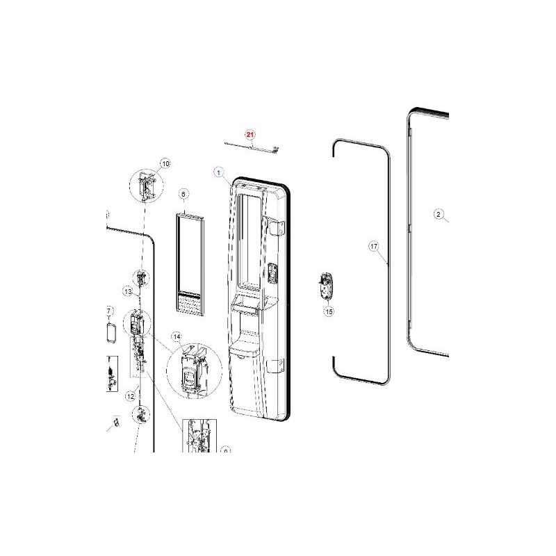 TRIGANO KIT FERMAPORTA - CHIUSURA CENTRALIZZATA...