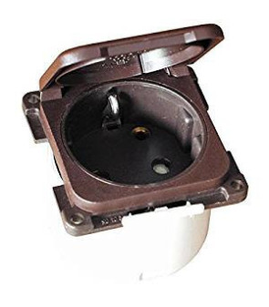 230V Schuko de série. MP22D/M marron complet