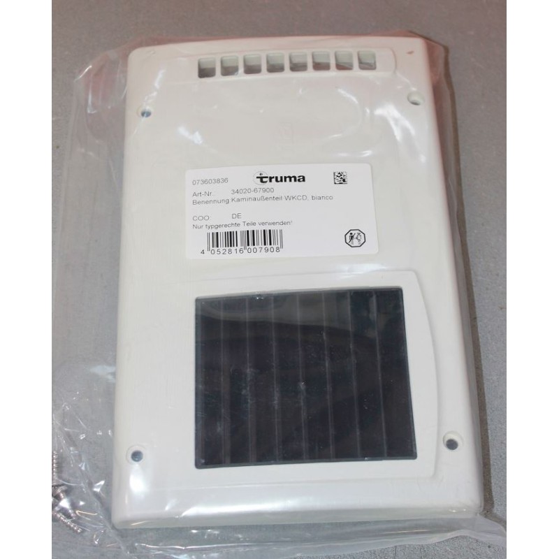 Cubre chimenea exterior COMBID blanco