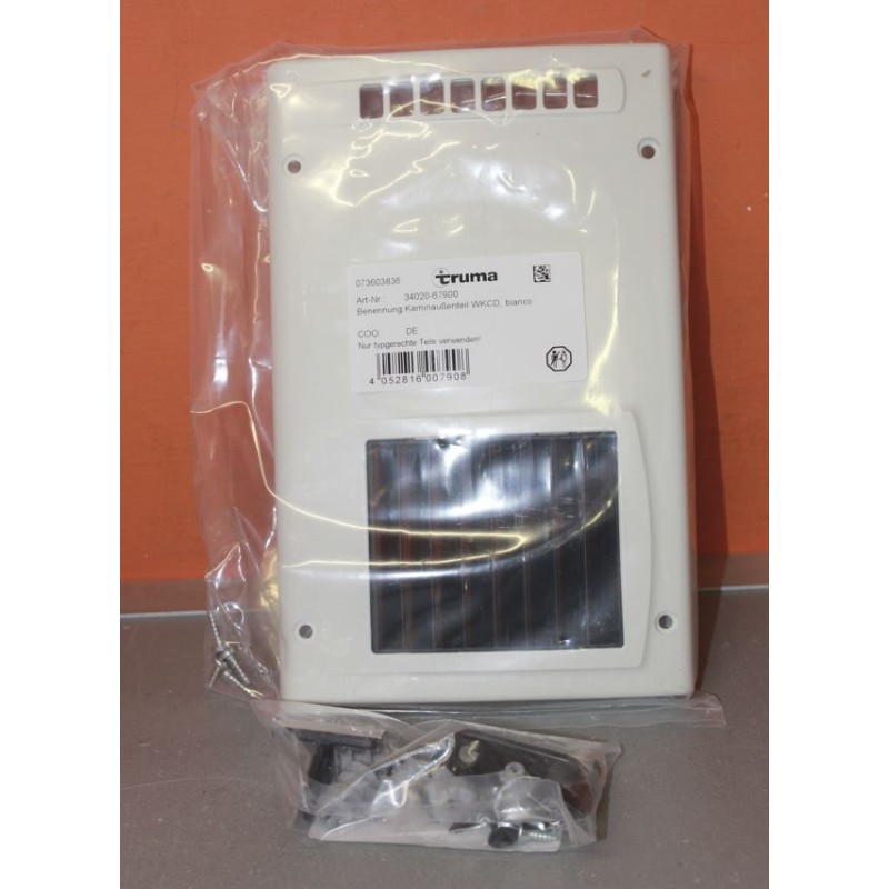 Cubre chimenea exterior COMBID blanco