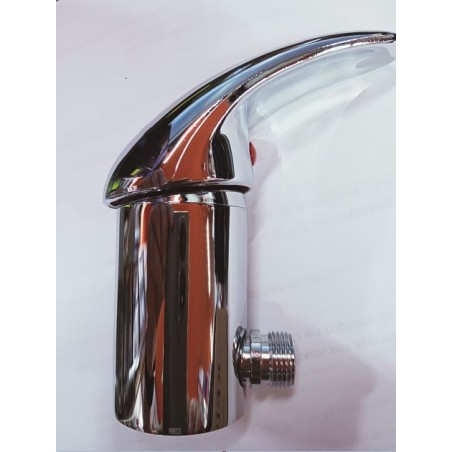 CHROM-ERSATZSCHLAUCH FLEXIBEL 1/2"C x 3/8"F - 2 Meter