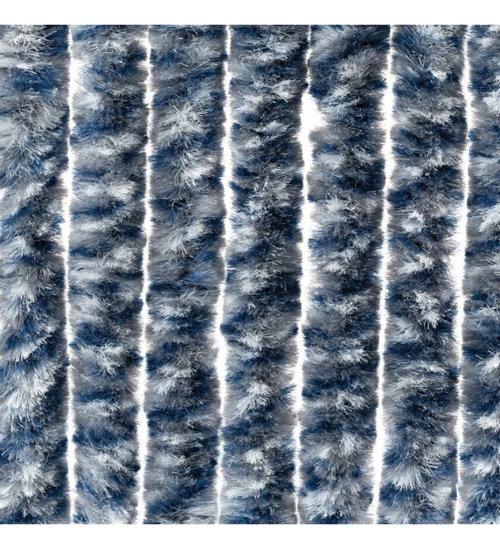 Tenda ciniglia mix blu 100x200