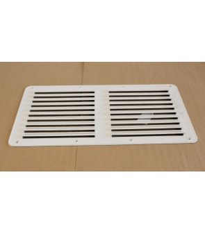 WEISSER WANDBELÜFTER 220X385 MM