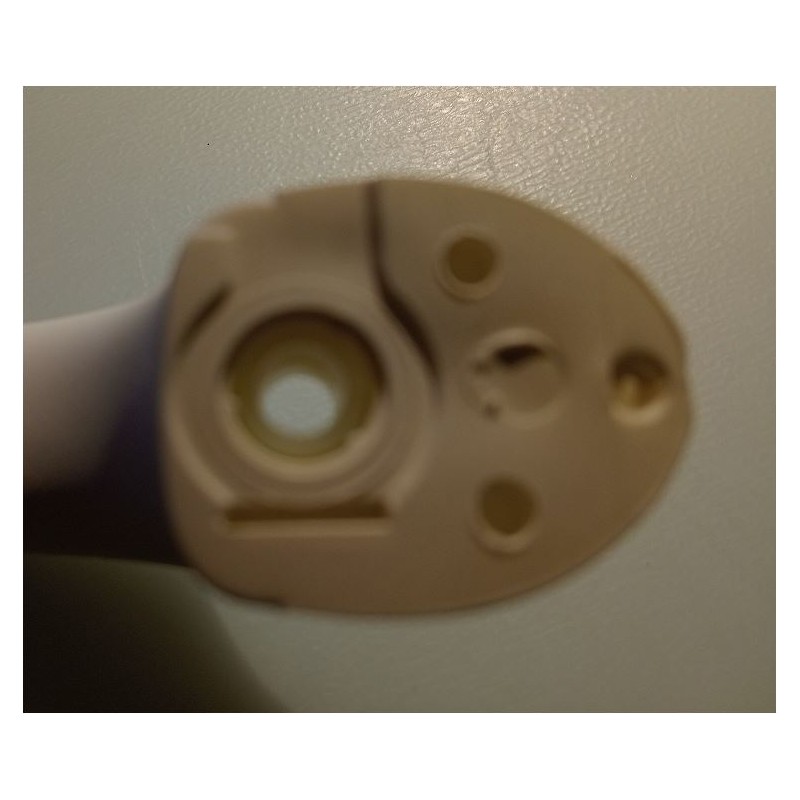 Maniglia ingresso 205 mm bianca plastica morbida