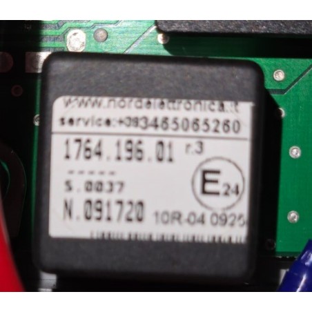 1764.196.01 NORDELETTRONICA NE196_16RA shunt porte-fusible - RAPIDO