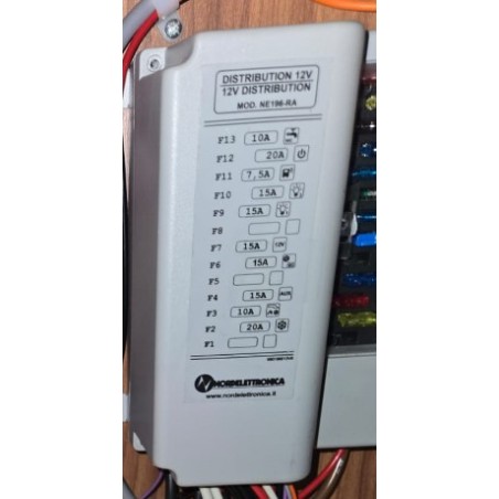1764.196.01 NORDELETTRONICA NE196_16RA shunt porte-fusible - RAPIDO