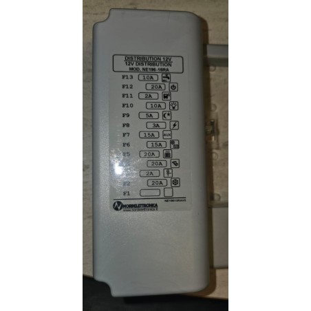 1764.196.02 NORDELETTRONICA NE196_16RA Sicherungshalter-Shunt – RAPIDO