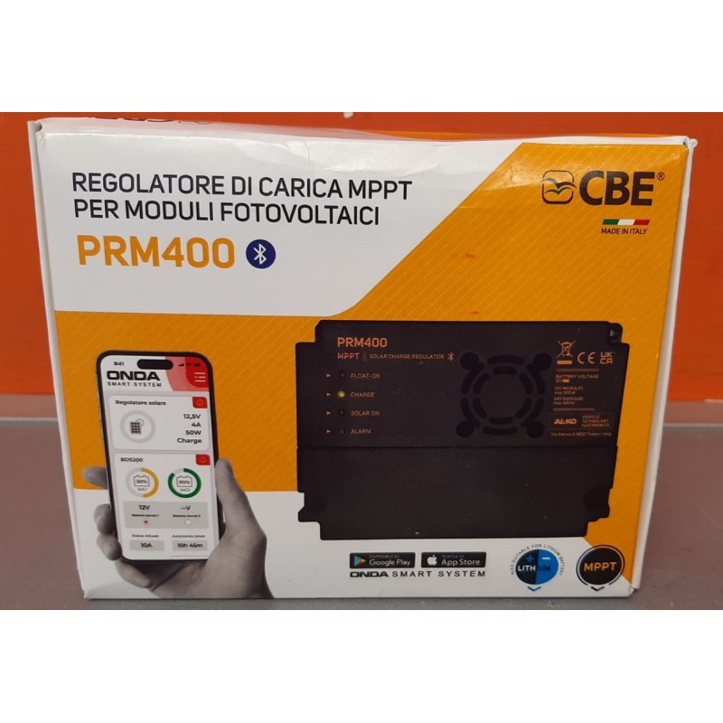 CBE Nuovo regolatore solare 12V 400W MMPT...