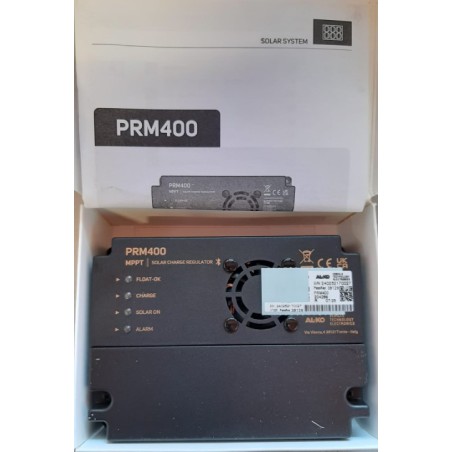 CBE Nuovo regolatore solare 12V 400W MMPT PRM400 per moduli fotovoltaici - Bluetooth - APP Onda Smart System - 204286