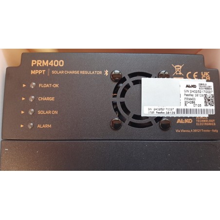 CBE New 12V 400W MMPT PRM400 Solar Controller for PV Modules - Bluetooth - APP Onda Smart System - 204286